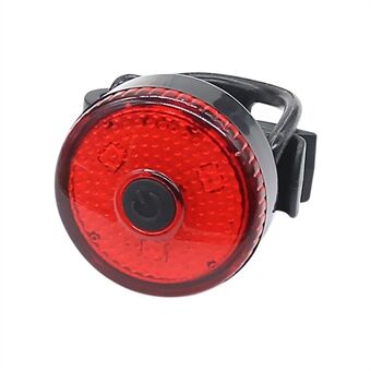 Cykellygte USB Genopladelig LED Baglygte LED Cykelbaglygte med 3 lystilstande - Rød