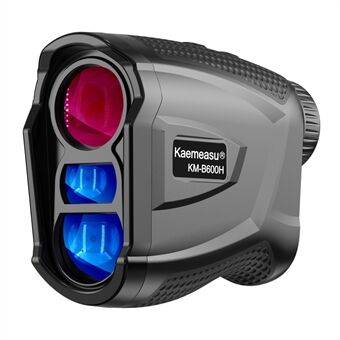 KAEMEASU laserafstandsmåler afstandsmålerteleskop med indbygget magnet til golfbanejagtmåling, sort - KM