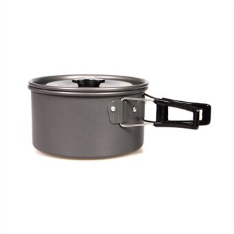 HALIN Kogegryde Køkkengrej Camping Picnic Outdoor Pan Pot Tepotte Rygsækudstyr (BPA-fri, ikke FDA-certificeret), størrelse: M