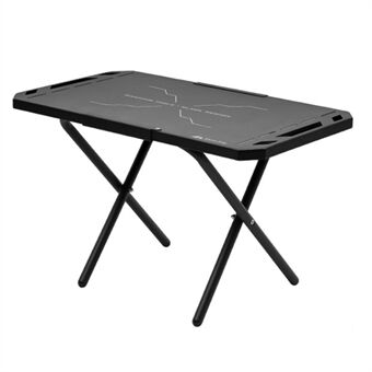 SHINETRIP A446-H00 Outdoor camping foldebord bærbart lille skrivebord Taktisk rustfrit stål bord til picnic grill