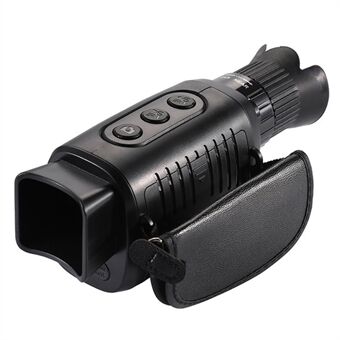 R7 HD Full Black Infrared Digital Monocular Night Vision Monocular Support 5X Zoombar, Fotografering, Videooptagelse