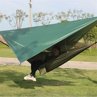 TZ-01 Camping Tarp Vandtæt teltfortelt med myggenet hængekøje til Outdoor rejsevandring picnic