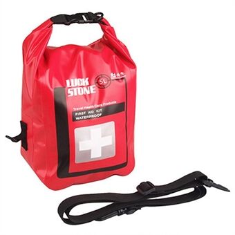 LUCKSTONE 5L førstehjælpskasse taske Bærbar vandtæt nødsættaske til Outdoor rejser