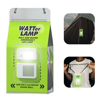 Outdoor saltvandslampe LED nødcampinglys til camping natfiskeri Bærbar energi