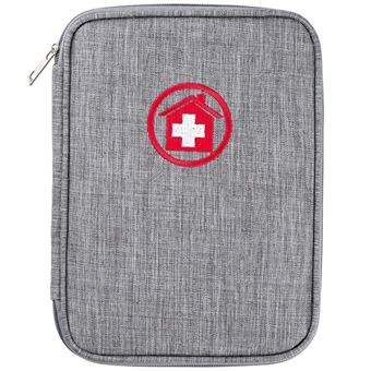 Lille størrelse bærbar rejsepaskort Billetholdertaske Medicinsk medicin opbevaringstaske