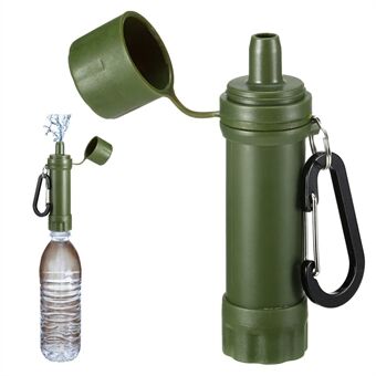 K8612M Outdoor overlevelsesvandrenser BPA-fri vandfilter halmfiltreringssystem (FDA-certificeret)