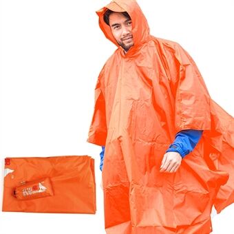 BSWOLF BSW-SJ002 3 in 1 Waterproof Raincoat Jacket Hooded Rain Poncho Hiking Camping Raincoat with Storage Bag for Men/Women