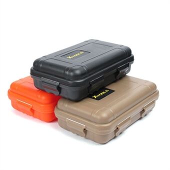 AOTU Outdoor Adventure Kit Plast Vandtæt Lufttæt Survival Case Container EDC Opbevaringsboks - Tilfældig farve