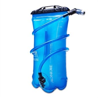AONIJIE 2L Hydrationsblære sammenklappelig foldbar TPU vandbeholderpose