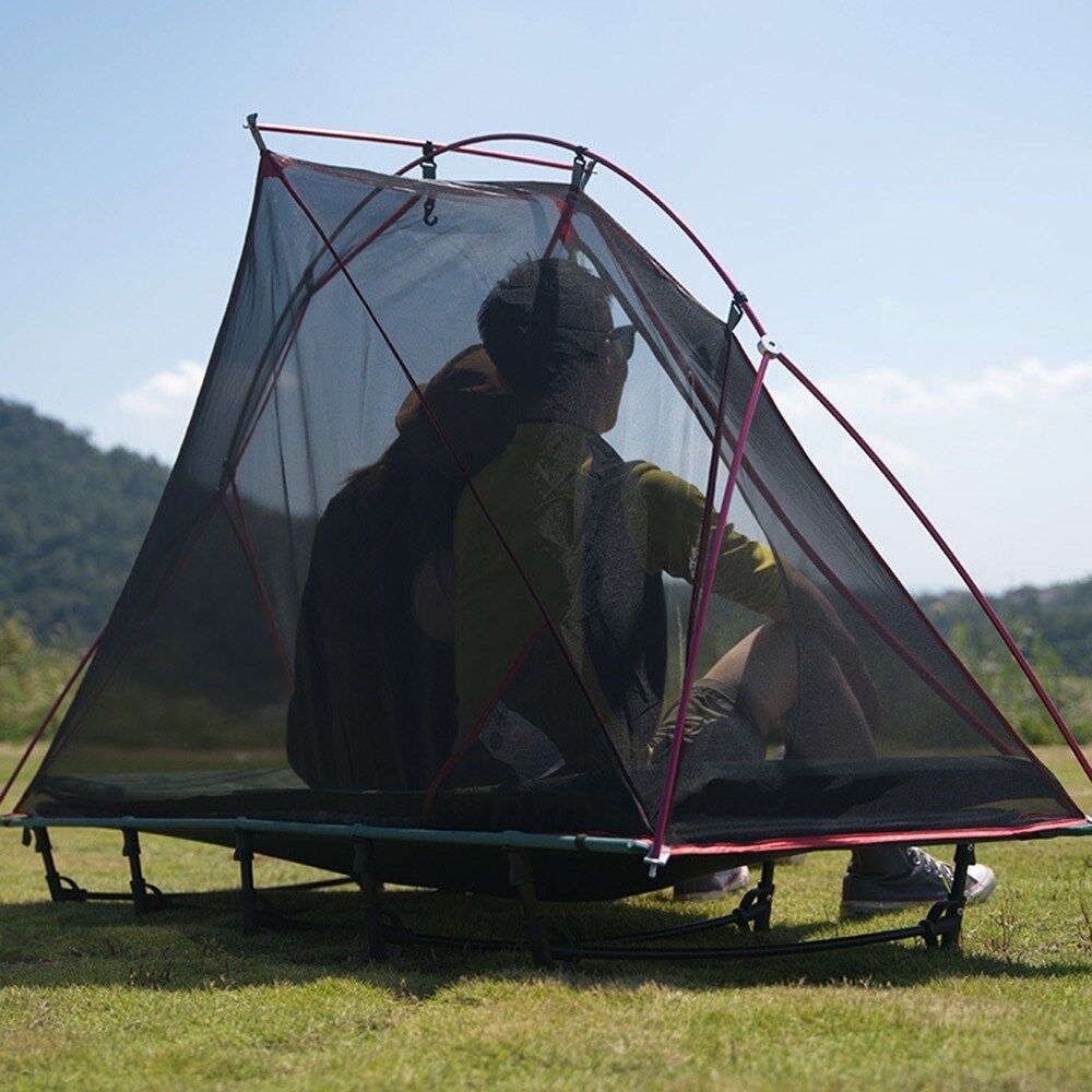 bureau æstetisk Splendor 1 Person Telt Vandtæt Oxford Stof Telt Tremmeseng Sæt Outdoor Camping Rejser