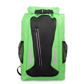 25L Outdoor Waterproof Bag Bucket Floating Backpack with Reflective Strap
