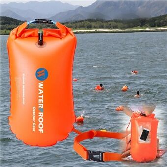 Outdoor Dry Bag Svømning Vandtætte Tasker Sæk Flydende Gear Tasker til Sejlsport Fiskeri Rafting - Orange