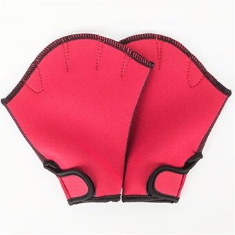 Webbed Swimming Gloves Swimming Diving Training Paddles Water Resistance Hand Paddles