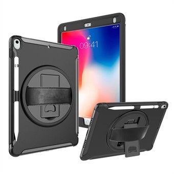360° drejelig Kickstand PC + TPU Hybrid Tablet Case med håndstrop til iPad Pro  (2017)