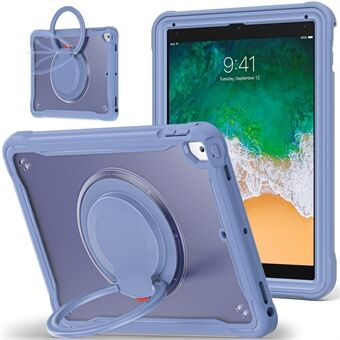 Til iPad Air (2013) / Air 2 / iPad Pro 9,7 tommer (2016) / iPad 9,7 tommer (2017) / (2018) Kickstand Cover PC+TPU Håndtag Tablet Cover