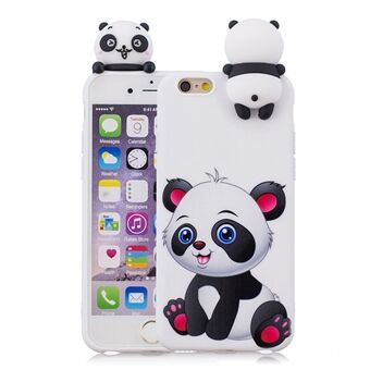 3D Cute Doll Pattern Printing TPU Case Cover Shell for iPhone 6s Plus / 6 Plus