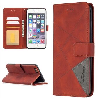 BF05 Geometric Texture Wallet Stand Leather Case for iPhone 6 Plus/6S Plus 