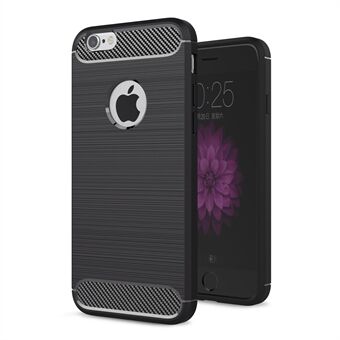 Carbon Fibre Brushed TPU Shell for iPhone 6s Plus / 6 Plus