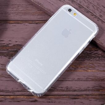 Drop-proof Crystal Clear Gel TPU mobiltaske til iPhone 6s 6 