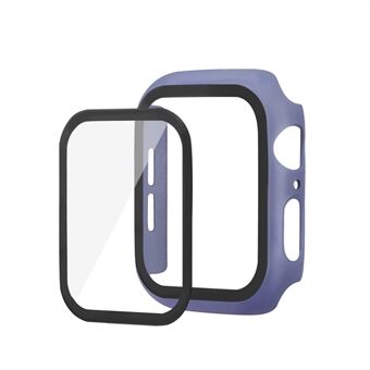 HAT Prince Til Apple Watch Series 5/4 44mm PC-ramme + hærdet glasbeskytter Smart uretui