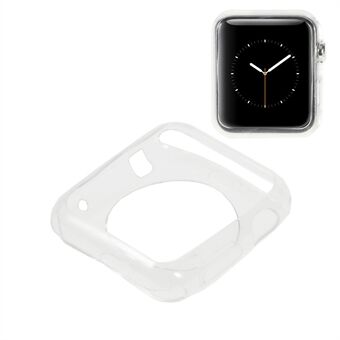 TPU beskyttelsesdæksel til Apple Watch 38mm - gennemsigtig