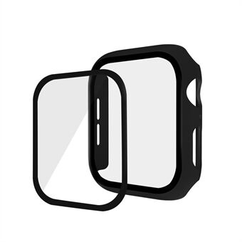Til Apple Watch Series 5/4 40mm PC-ramme + hærdet glas urfilmbeskyttelsesetui