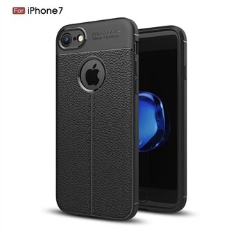 Litchi Grain Soft TPU Mobile Phone Cover for iPhone 8/7 