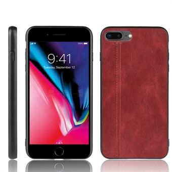 For iPhone 7 / iPhone 8 / iPhone SE 2020/2022, PU Leather Coated PC + TPU Combo Back Case