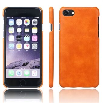 KSQ Crazy Horse PU Leather Coated Hard PC Case for iPhone SE 2 (2020)/8/7