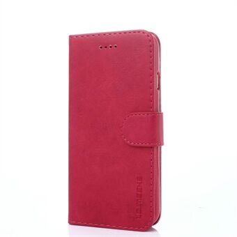 LC.IMEEKE Magnetisk lås lukning PU læder taske Folio Stand Flip Wallet Cover til iPhone SE (2. generation)/8/7 