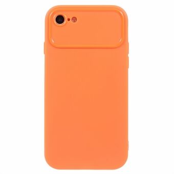 Til iPhone 7/8/SE (2020)/SE (2022) Frosted Surface Cell Phone Back Shell TPU-telefoncover (præcis udskæring til baglinse)
