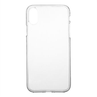 Blødt klart TPU-skal-cover til iPhone XS / X 5,8 tommer - Gennemsigtig