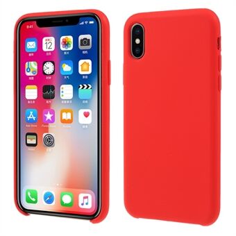 For iPhone XS / X  Solid Silicone Protection Case