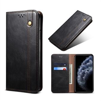 Magnetic Waxy Crazy Horse Texture Wallet LeatherPhone Stand Cover Case til iPhone X/XS