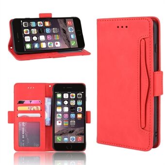 Wallet Stand Flip Leather Case with Multiple Card Slots for iPhone 8 Plus/7 Plus 