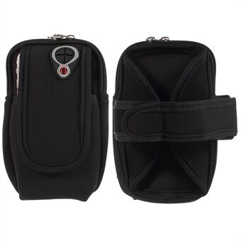 Fashion Sportsarmbånd Universal Smartphone Armtaske med øretelefonhul til iPhone 8 Plus/ 7 Plus osv.