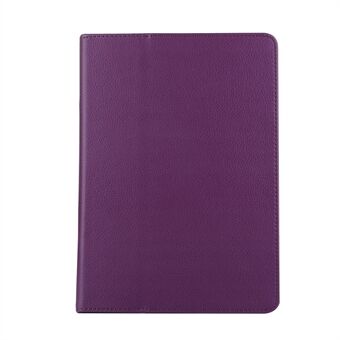 For iPad 9.7 (2018) / 9.7 (2017) Flip Stand Smart Leather Tablet Case Litchi Texture