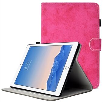 Til iPad Air (2013) / Air 2 / iPad  (2017) / (2018) Cloth Texture Stand Tablet Case PU Læder Kortholder Pen Holder Loop Cover