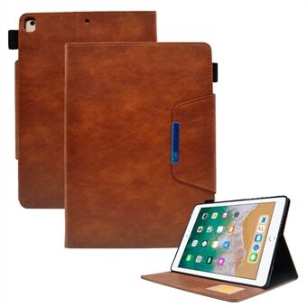 Til iPad 9,7-tommer (2017)/(2018)/iPad Air (2013)/Air 2 PU-læder- Stand Pung Slim Tablet Cover