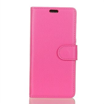 Litchi Texture PU Leather Wallet Phone Casing for iPhone XR 