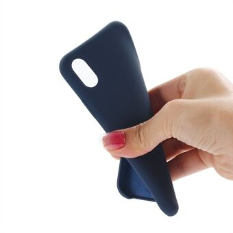 Edge flydende silikone mobiltaske til iPhone XR 