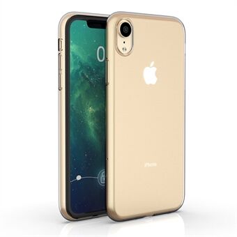 Til iPhone XR 6.1 tommer Ultra Slim Super Clear TPU Mobiltelefon Case Drop-sikkert beskyttende bagcover