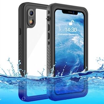 FS-serien Til iPhone XR Vandtæt Telefonbeskyttelsesetui Stødsikkert Undervands IP68 Klart Dæksel med Skærmbeskytter