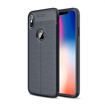 Litchi Skin Soft TPU Protection Case for iPhone XS Max 