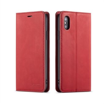 FORWENW Fantasy Series Silky Touch Leather Wallet Case for iPhone XS Max 