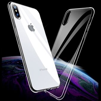 X-LEVEL Clear Series Germany Bayer TPU Cover til iPhone XS Max  - Gennemsigtig