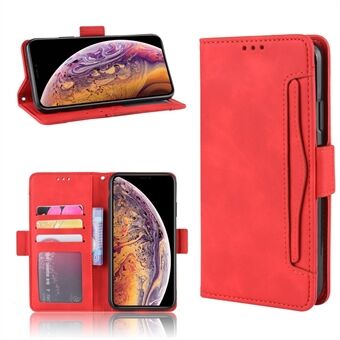 Leather Wallet Stand Phone Cover Case with Multiple Card Slots for iPhone XS Max 