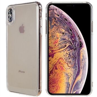 Space Series fortykket gennemsigtig TPU-telefoncover til iPhone XS Max , superklar anti-gulning, blød bumper telefonbeskyttelsestilbehør