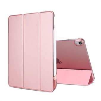 Tri-fold Stand PU læder Smart Case Cover med aftagelig pennehætte til iPad Air (2020)/ Pro  (2018)