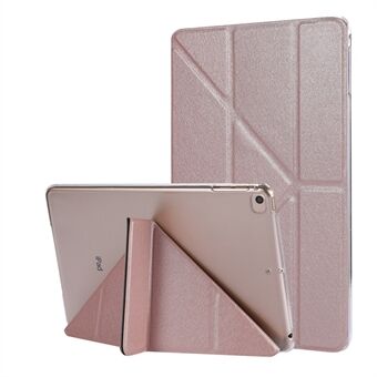 Silke Texture Origami Stand PU læderetui til iPad mini (2019) 